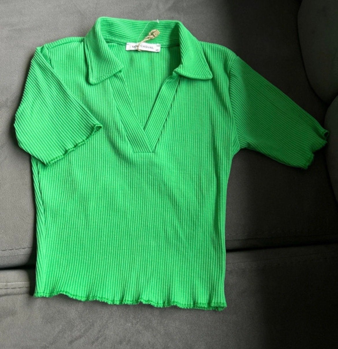 Groen Dames T-shirt LC Waikiki - Maat XS, Kleding | Dames, Nieuw, Ophalen of Verzenden, Korte mouw, Maat 34 (XS) of kleiner