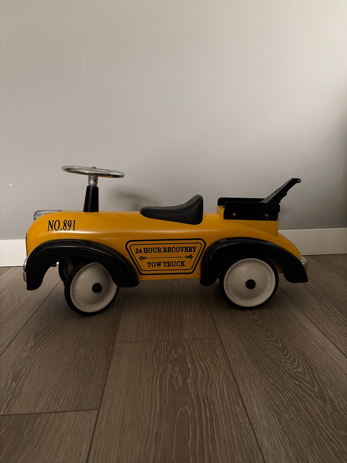 Gele Loopauto Marquant - Vintage Sleepwagen Stijl, Ophalen, Gebruikt, Loopvoertuig
