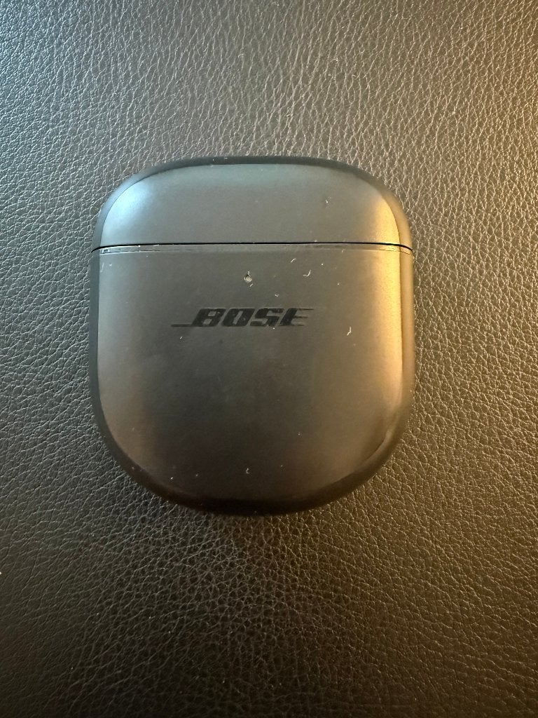 Bose QuietComfort II 435911 Black Charging case, Gebruikt, Zwart, Bose, Ophalen of Verzenden