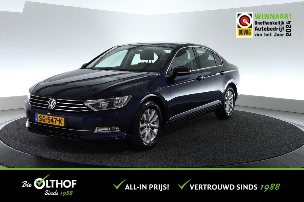 Volkswagen Passat 1.4 TSI Comfortline | TREKHAAK |, Auto's, Volkswagen, Gebruikt, 4 cilinders, Blauw, Origineel Nederlands