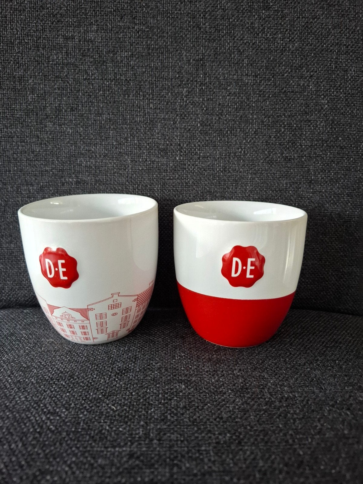 2x DE mokken, Ophalen, Nieuw, Overige stijlen, Kop(pen) en/of Schotel(s)