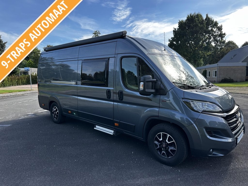 Carado CVE 640 lengtebedden 9-tr. aut. Maxxfan, Buscamper of Camperbus, Ringverwarming, Fiat, Tot en met 2