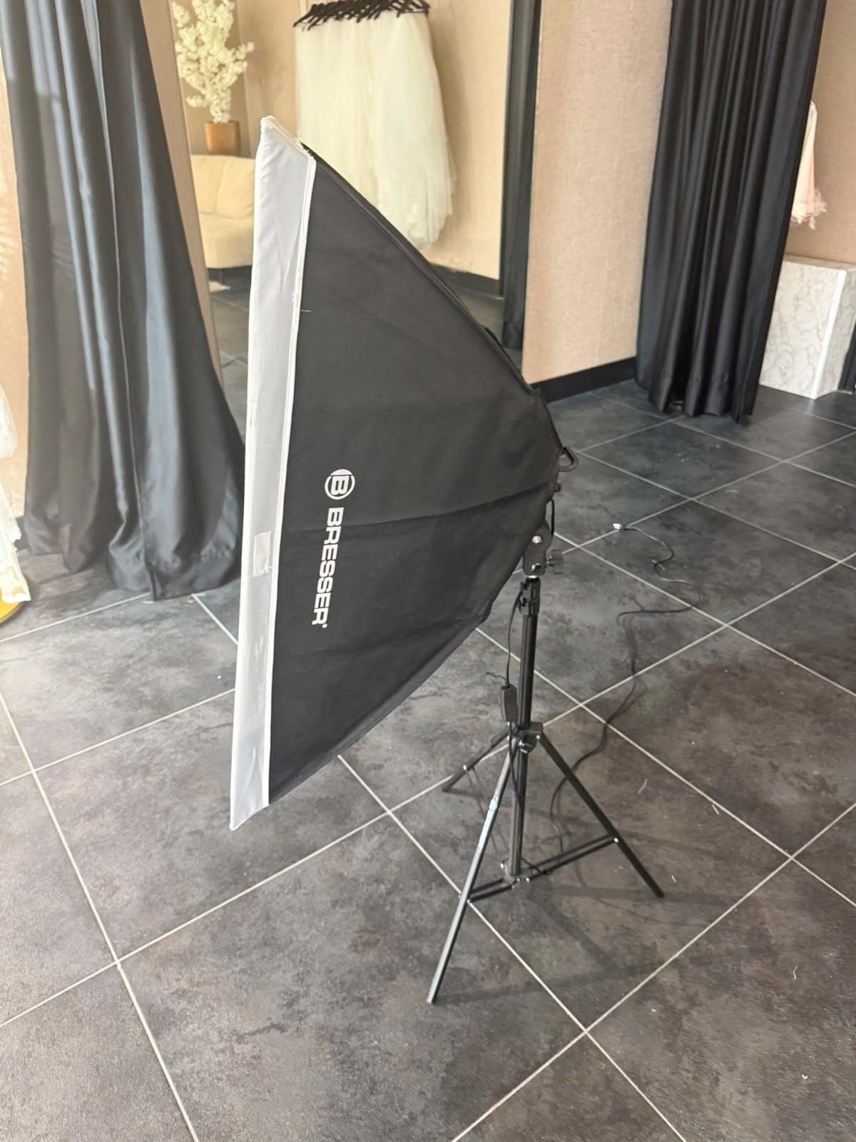 Bresser softbox met statief, Ophalen, Zo goed als nieuw