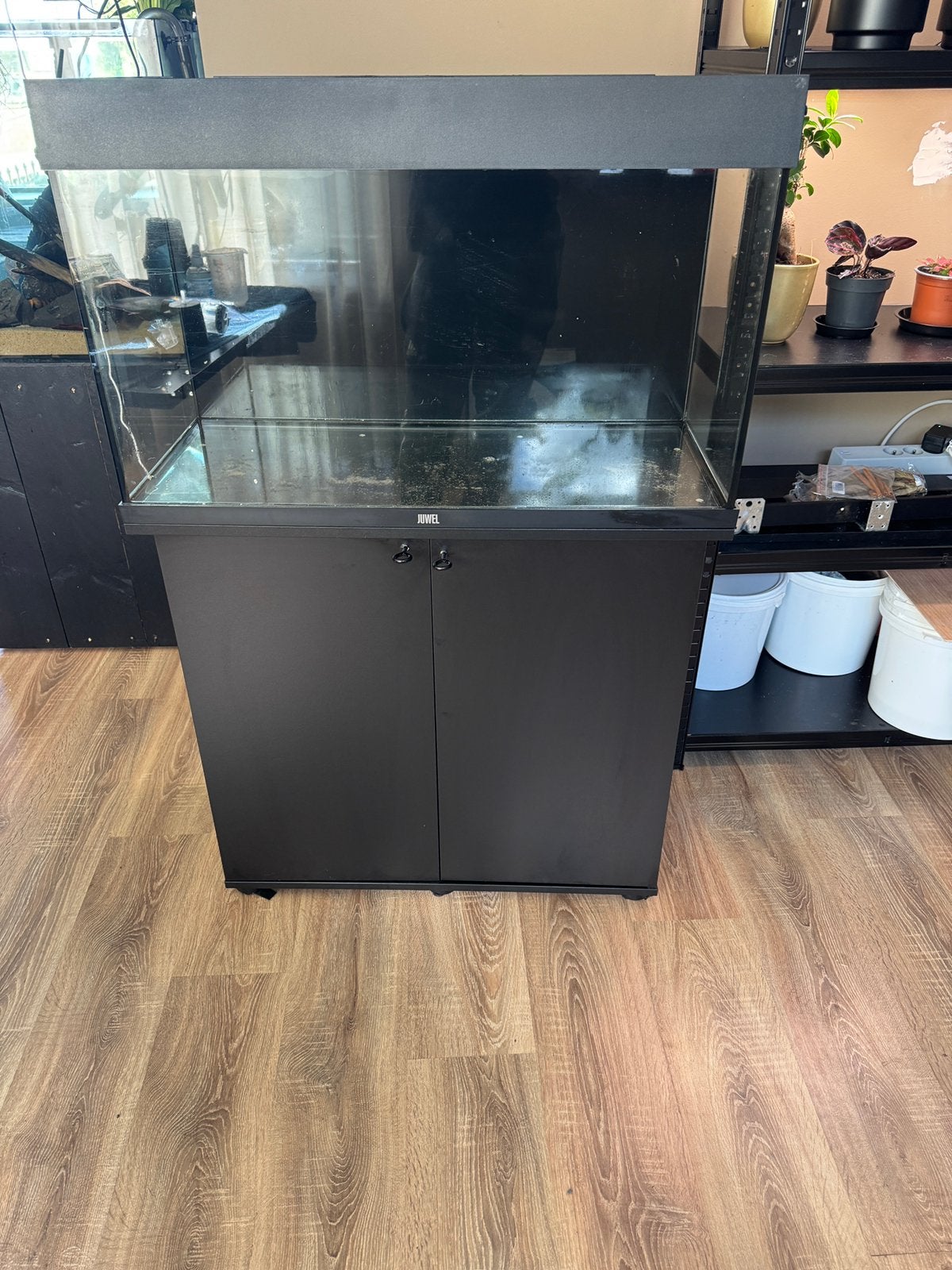 Juwel 125 aquarium – compleet met Chihiros WRGB 800 & Oase, Ophalen, Zo goed als nieuw, Leeg aquarium