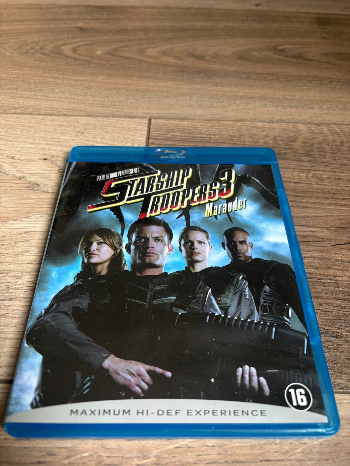 Starship Troopers 3 blu ray nederlandse uitgave, Ophalen of Verzenden, Zo goed als nieuw, Actie