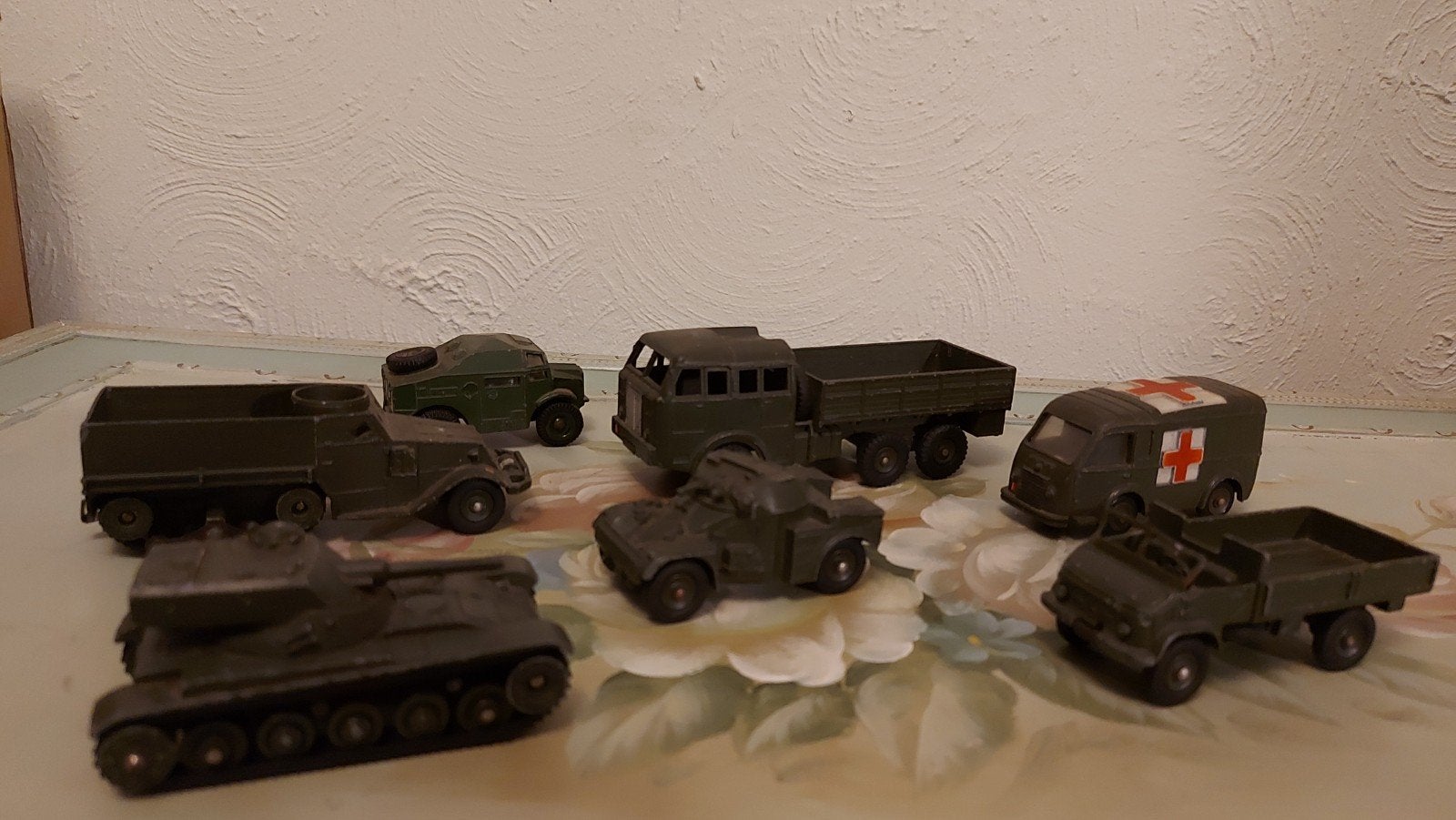Dinky Toys legervoertuigen, Ophalen of Verzenden