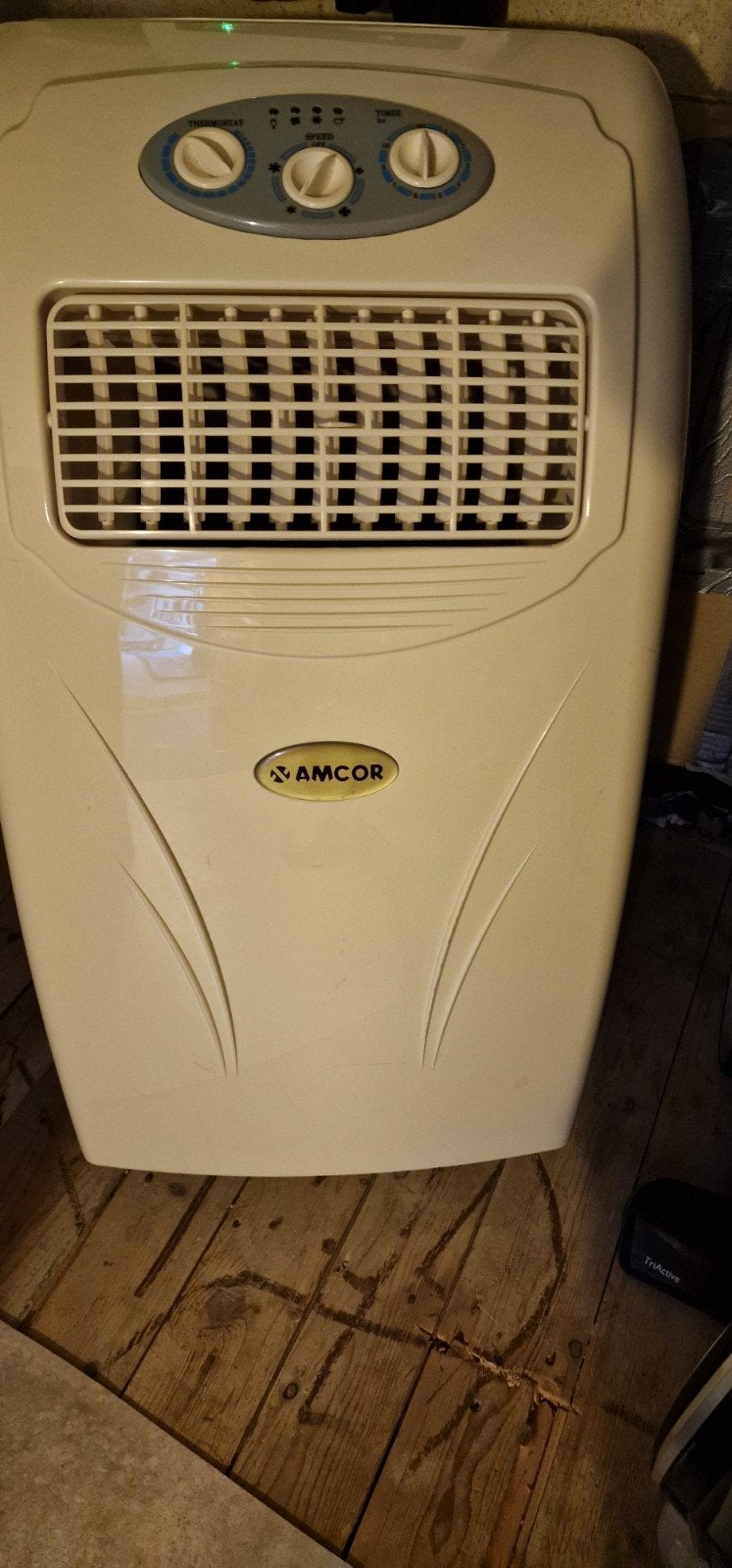 Amcor Mobiele Airco - Koelen, Ventileren, Ontvochtigen, Gebruikt, Minder dan 60 m³, Timer, 3 snelheden of meer