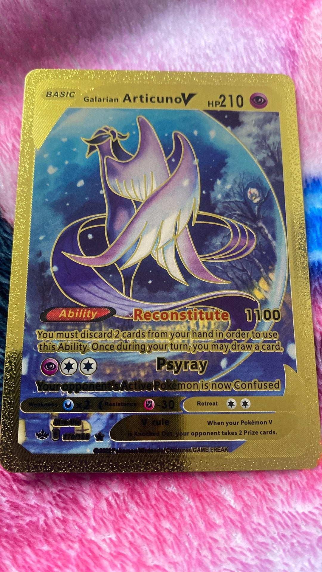 Galarian Articuno V, Ophalen, Zo goed als nieuw