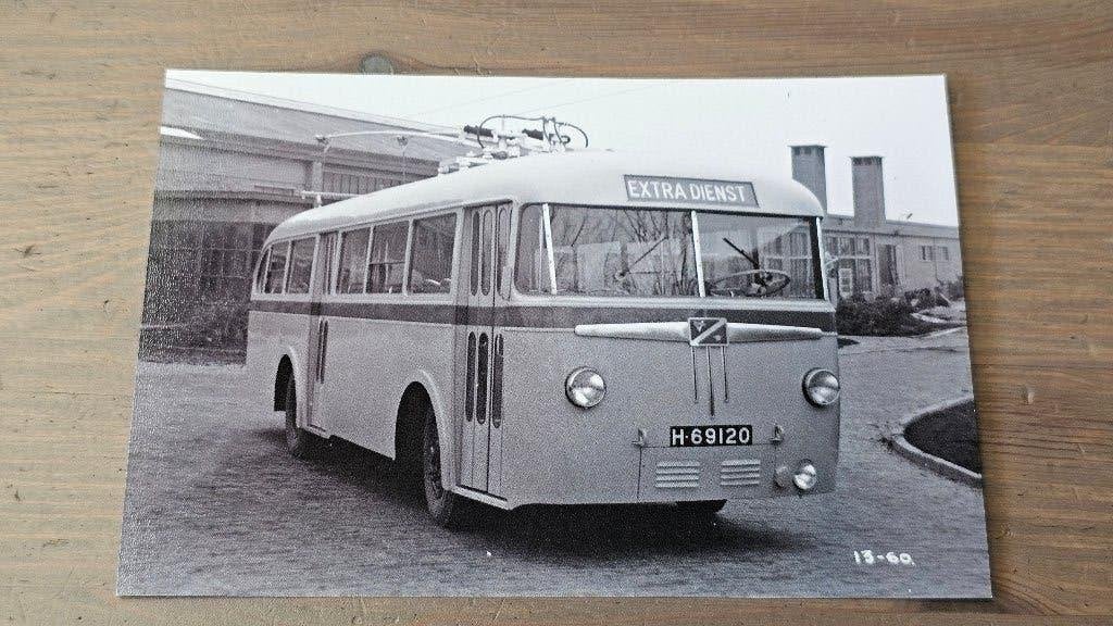 Foto BUS Verheul DAF Demo Trolleybus, Verzenden, Gebruikt, Bus of Metro, Overige typen