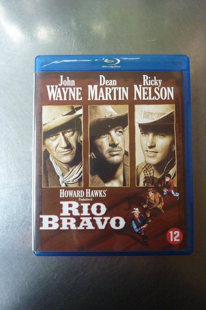 Rio Bravo (John Wayne, Dean Martin), Cd's en Dvd's, Blu-ray, Actie, Ophalen of Verzenden, Zo goed als nieuw, Blu-ray