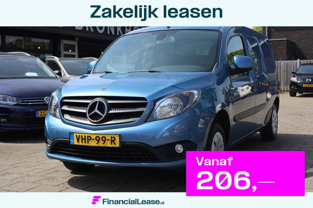 Mercedes-Benz Citan 109 CDI EXTRA LANG I TREKHAAK I BLUETOOT, Voorwielaandrijving, Gebruikt, Euro 6, 4 cilinders