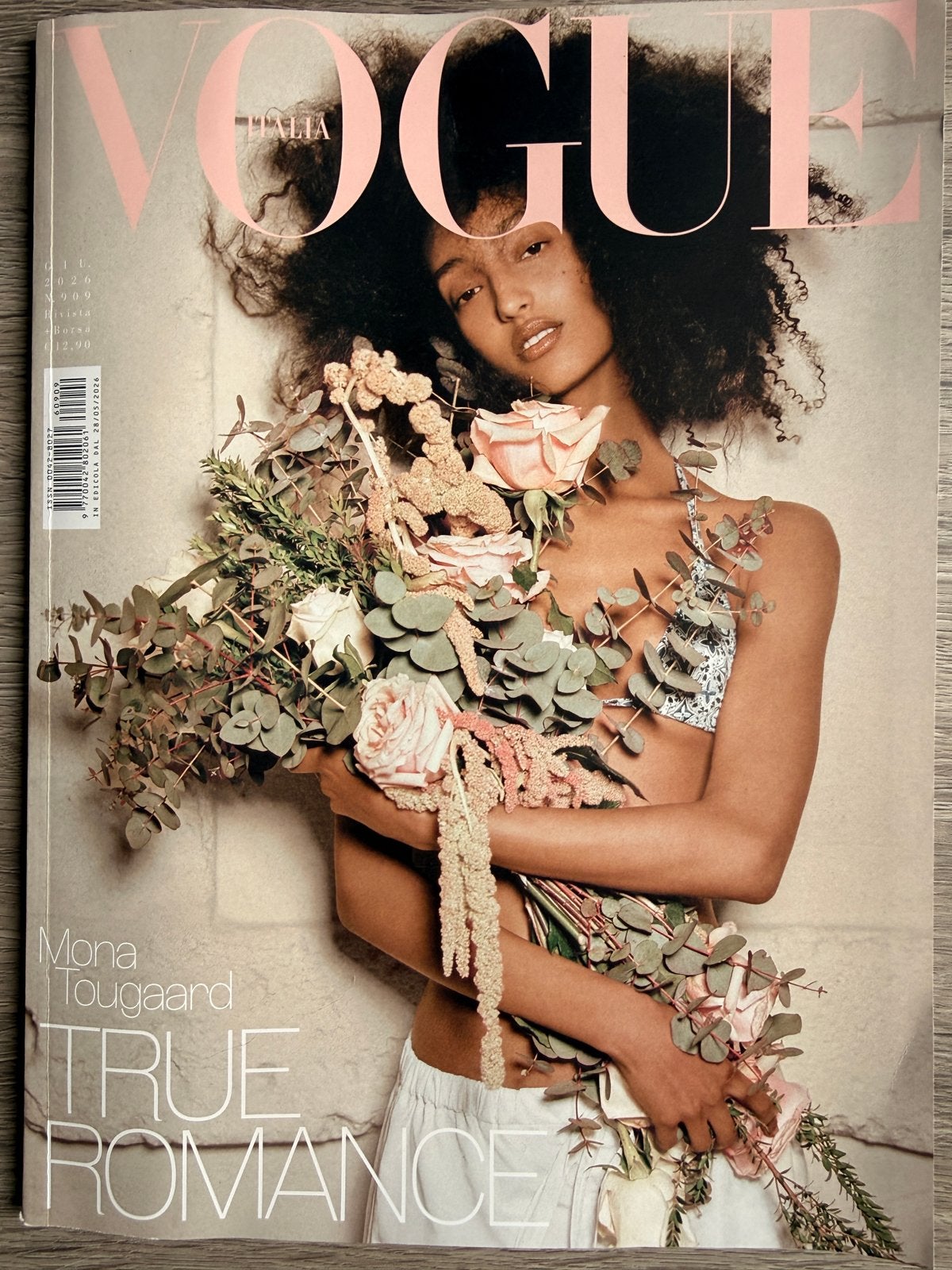 Vogue Italia Juni 2026 Mona Tougaard Nieuw, Ophalen of Verzenden, Zo goed als nieuw, Glossy