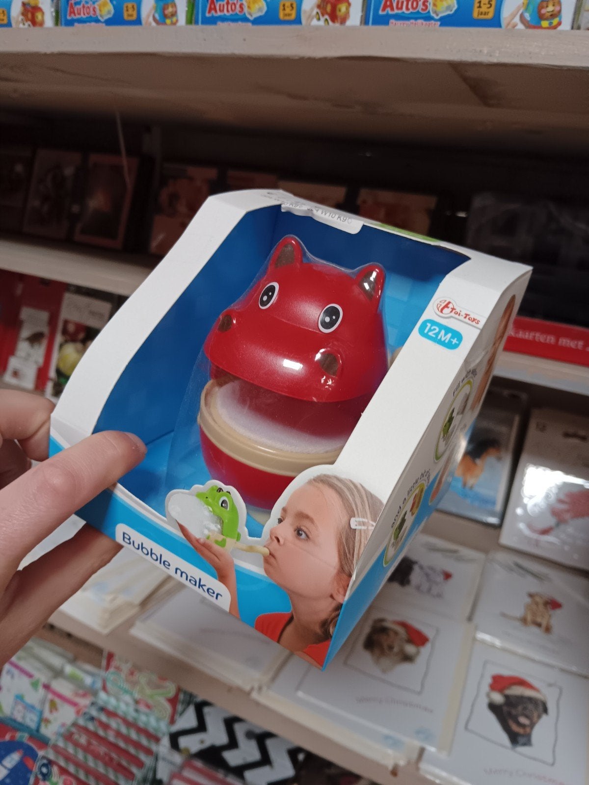 Leuke Nijlpaard Bellenblaas Speelgoed voor Kinderen, Fai-Toys, Overige typen, Onbekend, Nieuw