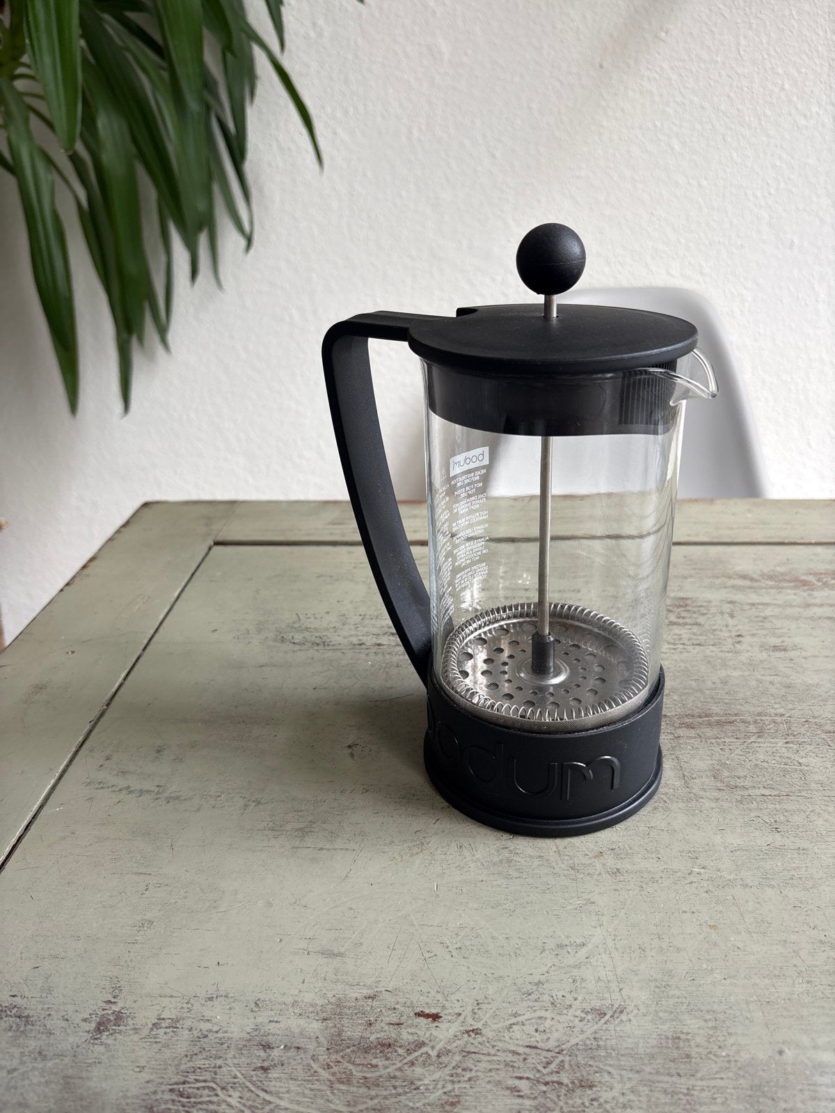 Bodum BRAZIL French Press, Overige modellen, Gemalen koffie, Ophalen of Verzenden, Zo goed als nieuw