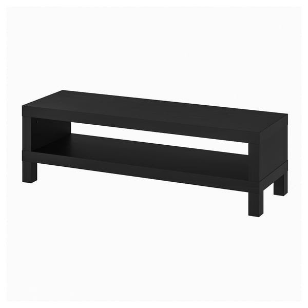 ikea lack tv bruin zwart, Ophalen, Gebruikt, 25 tot 50 cm, Rechthoekig