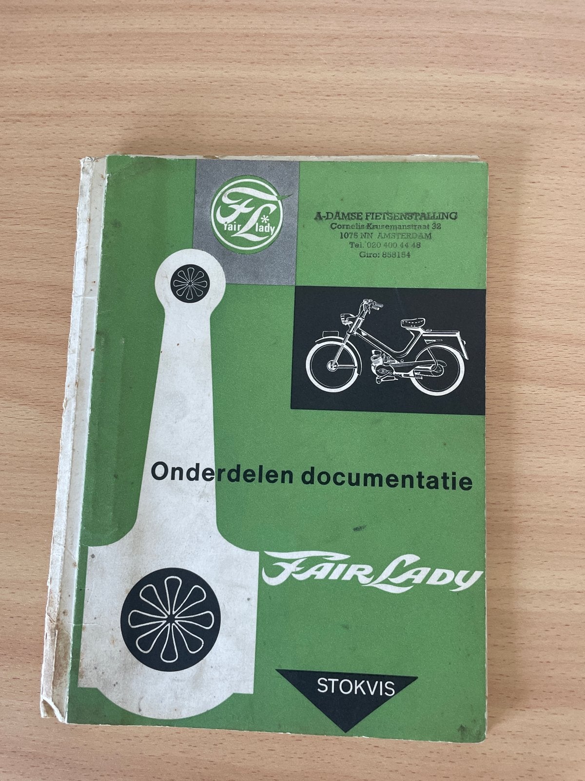 Stokvis Fair Lady Bromfiets Onderdelen Documentatie, Fietsen en Brommers, Ophalen of Verzenden, Gebruikt