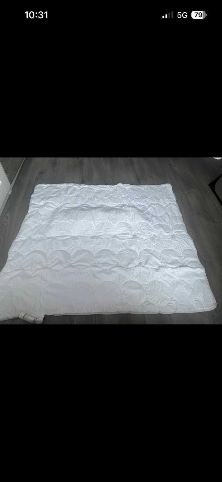 Lenast IKEA Peuterdekbed 110x125, Ophalen, Jongetje of Meisje, Wit, IKEA