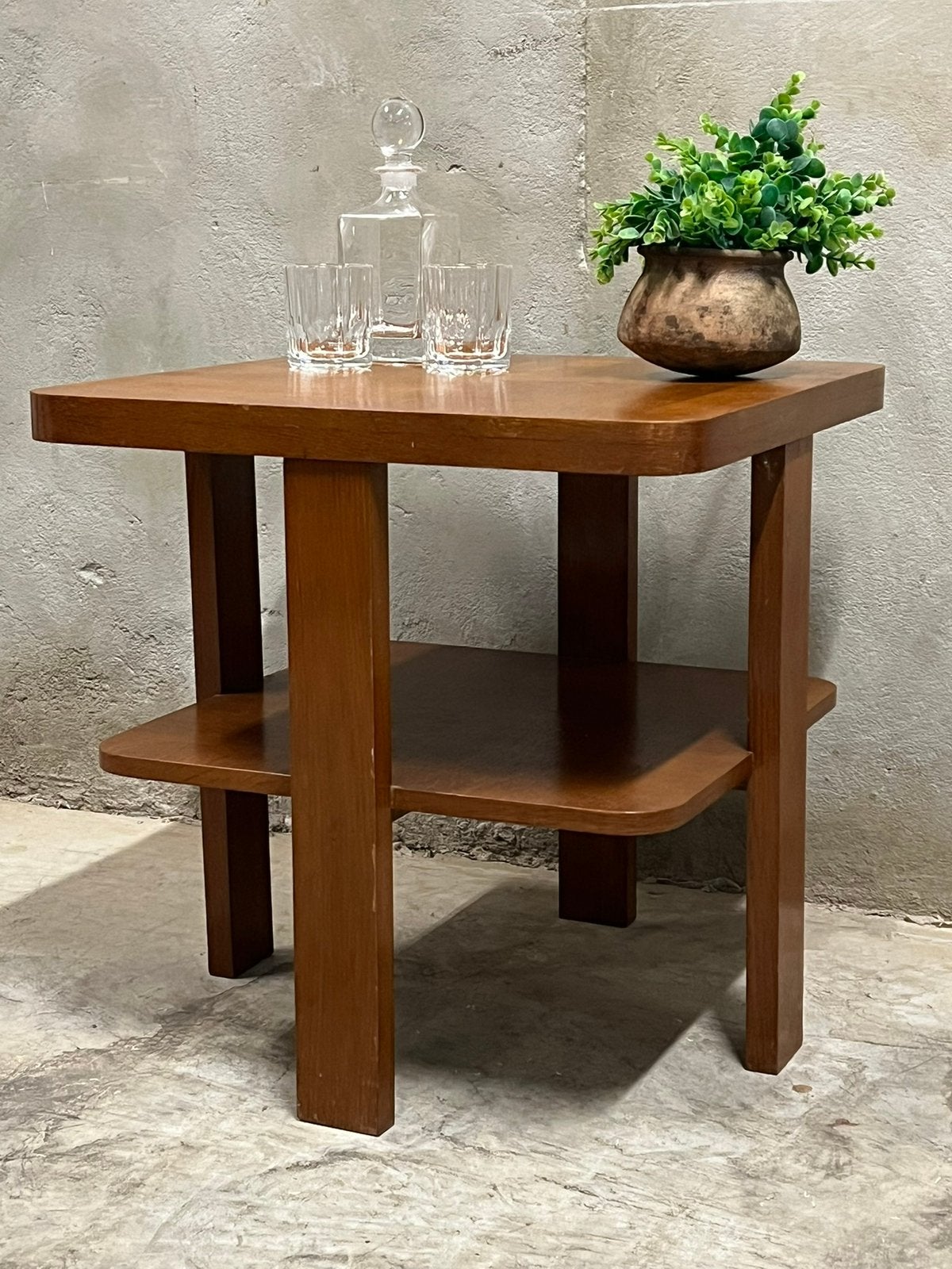 Art-Deco bijzettafel, Ophalen