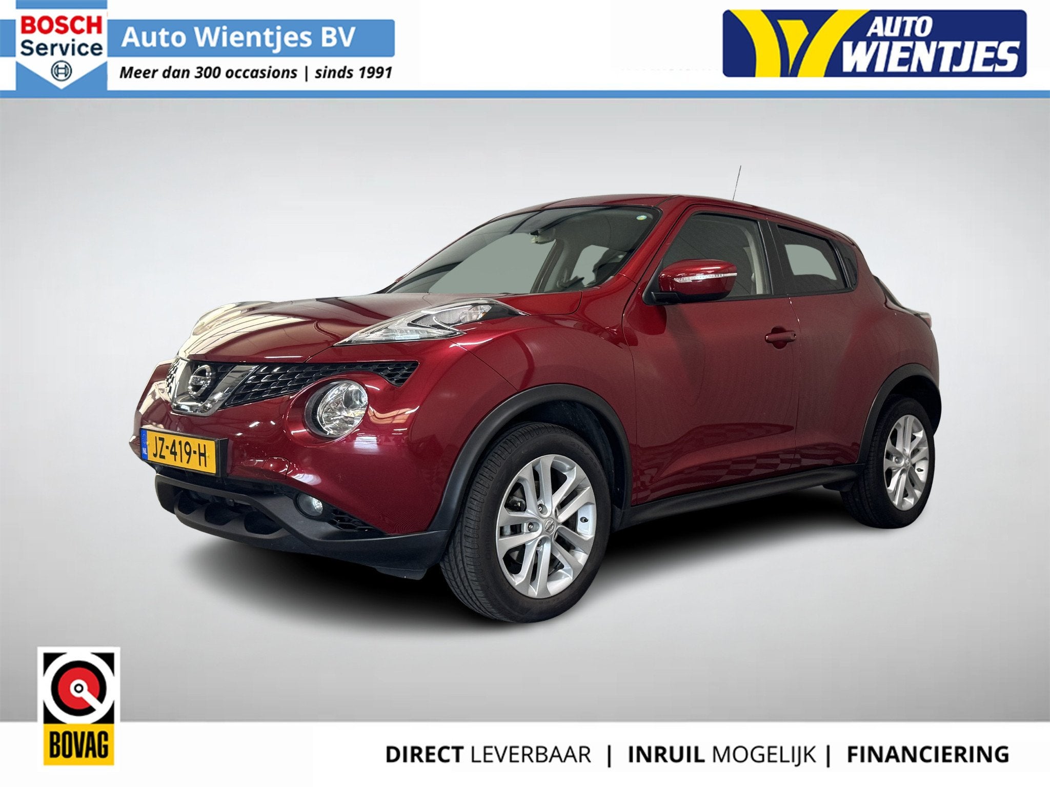 Nissan Juke 1.2 DIG-T | S/S Acenta | Airco-Ecc | Cruise, Auto's, Gebruikt, Euro 6, 14 km/l, Bedrijf