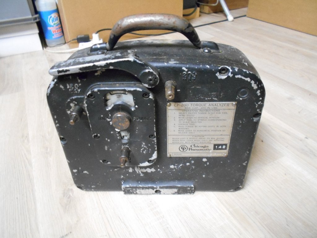CP-200 Torque analyzer, Verzamelen, Militaria | Algemeen, Luchtmacht, Overige typen, Nederland, Ophalen of Verzenden