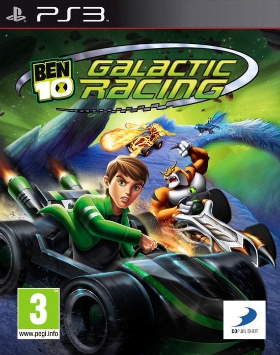 PS3 Ben 10 - Galactic Racing, Spelcomputers en Games, Ophalen, Racen en Vliegen, Zo goed als nieuw, 3 spelers of meer