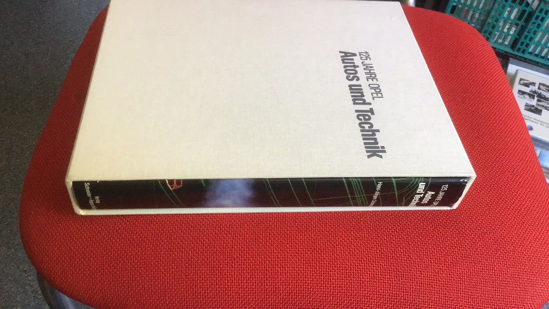 125 JAHRE OPEL AUTOS UND TECHNIK  JUBILEUM BOEK VAN OPEL, Ophalen of Verzenden, Opel