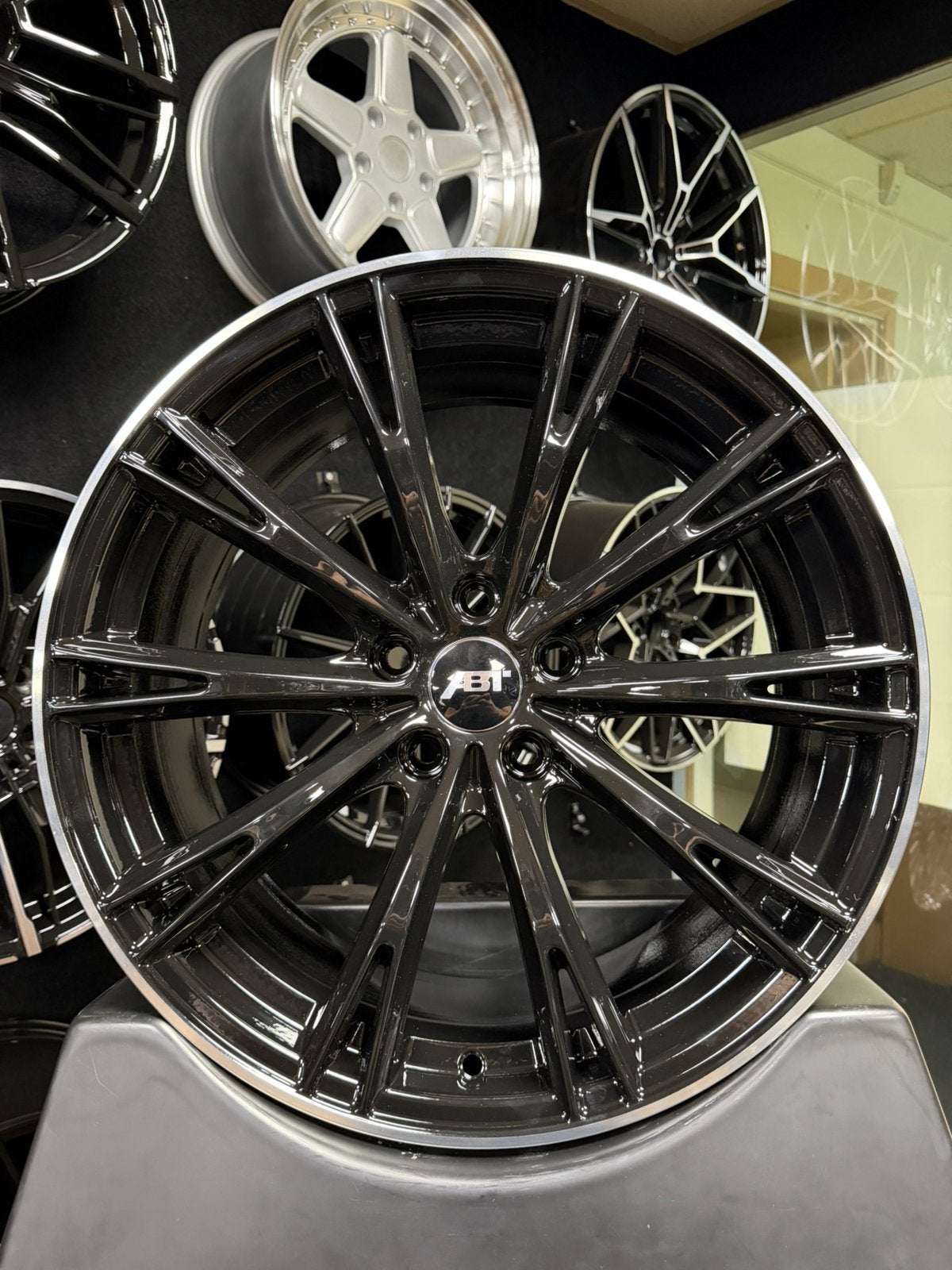 19 inch velgen voor Audi ABT look 5x112 A3 A4 A6 Q2 Q3 VW, 19 inch, Velg(en), Nieuw, Ophalen of Verzenden
