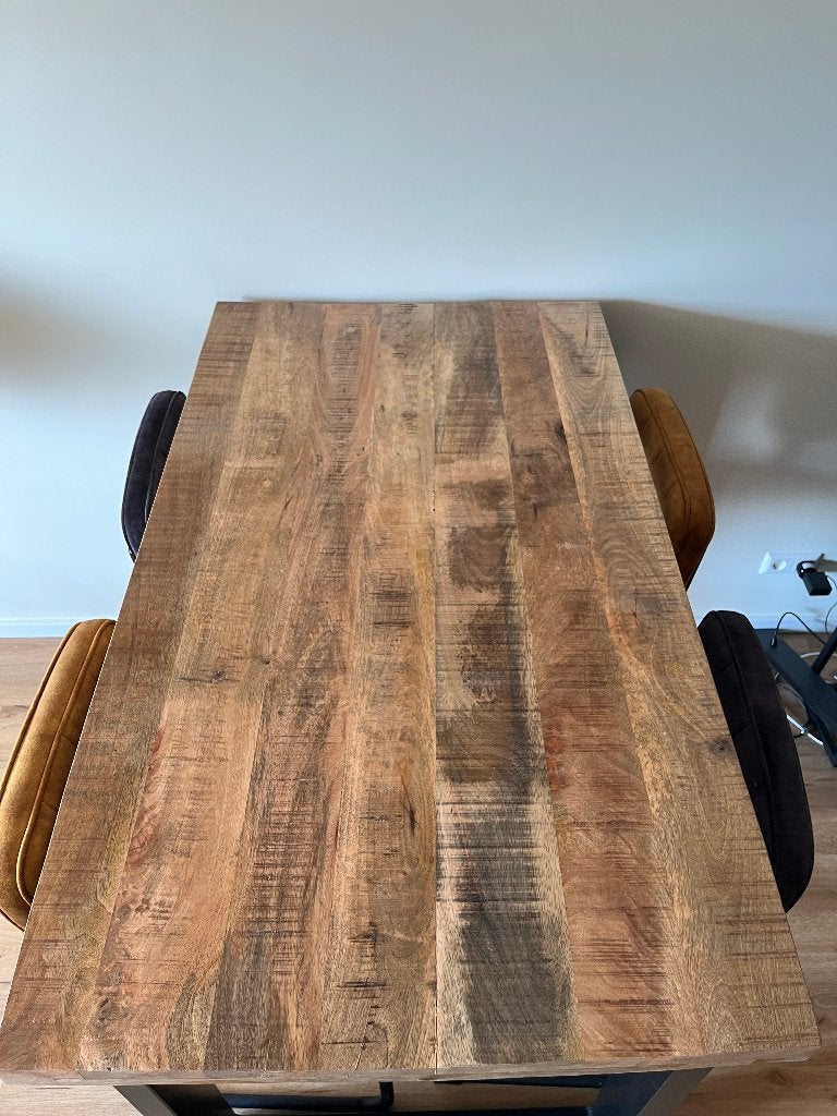 Foto 3 van Mangohouten Bartafel inclusief Krukken