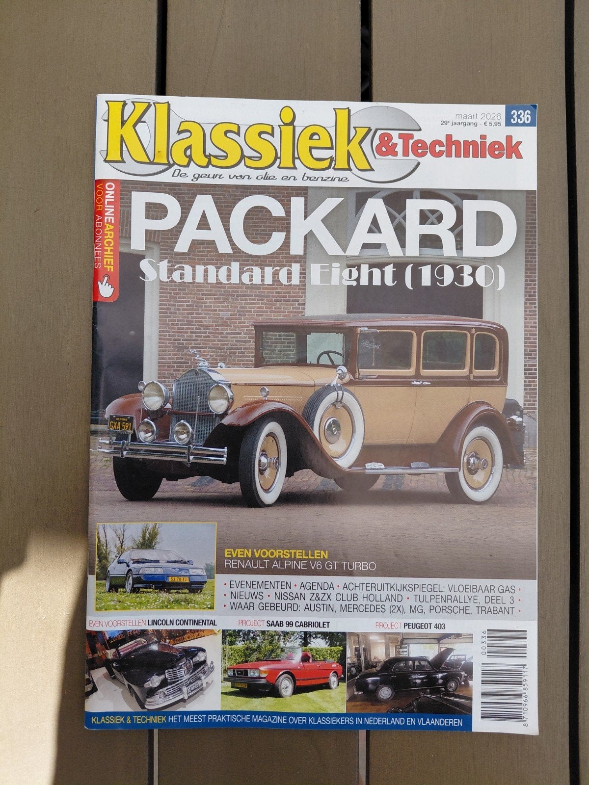 Klassiek & Techniek - Packard Standard Eight (1930), Diverse auteurs, Ophalen of Verzenden, Zo goed als nieuw, Overige merken