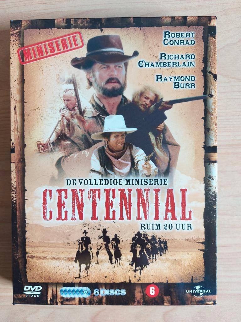 Centennial - de Complete Serie 6-DVD Richard Chamberlain, Alle leeftijden, Ophalen of Verzenden, Zo goed als nieuw, Komedie