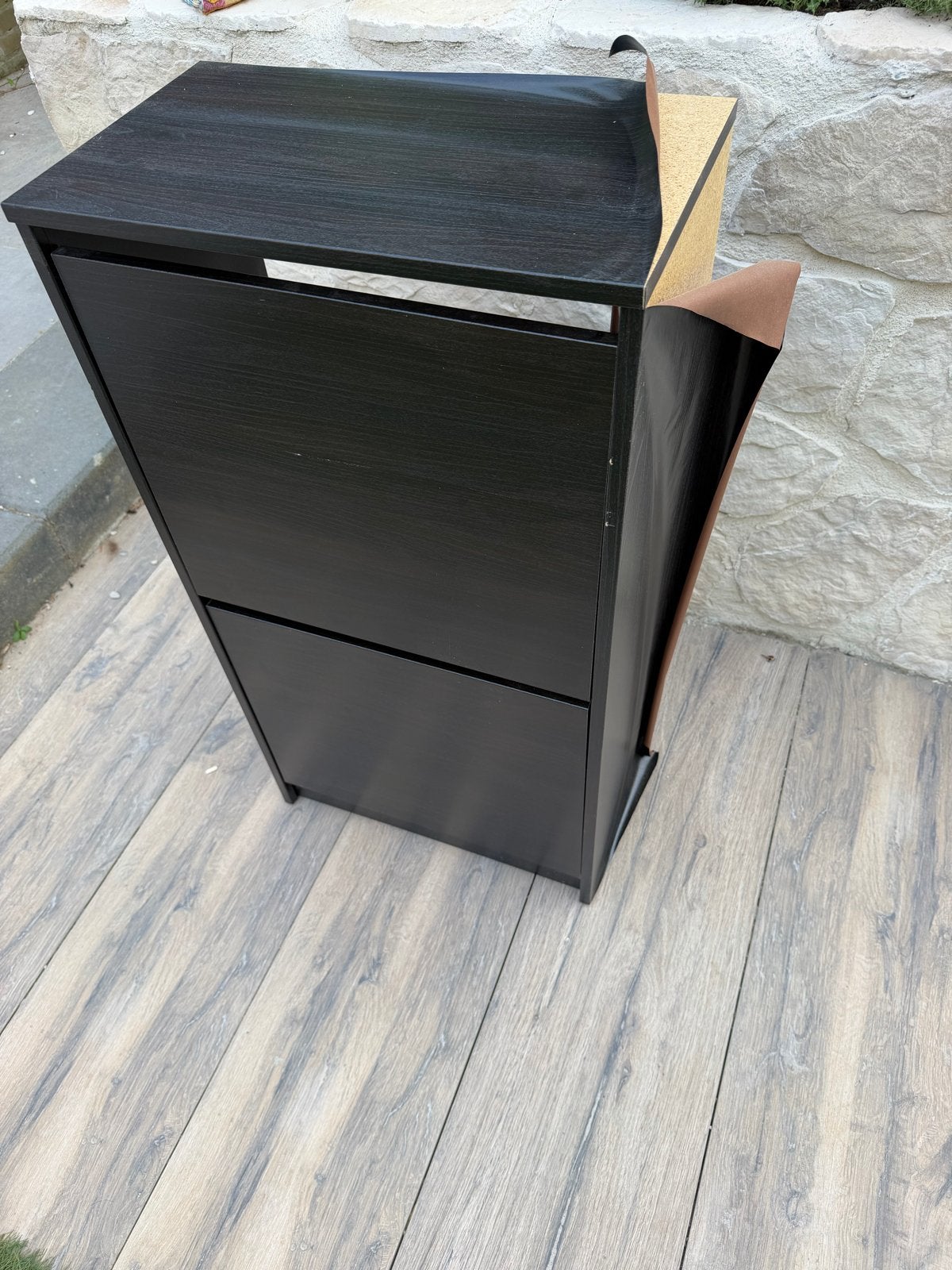 IKEA Schoenenkast - Donkerbruin/Zwart, Ophalen, Gebruikt