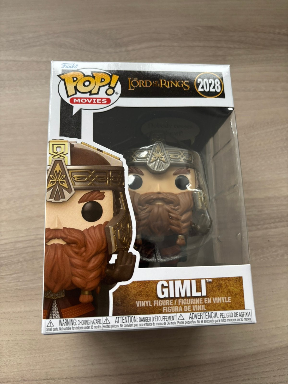Funko Pop! Movies – Gimli #2028 | The Lord of the Rings, Funko Europe, Ophalen of Verzenden, Zo goed als nieuw, 4th floor, 1 Queen Caroline St, London W6 9YN, Verenigd Koninkrijk