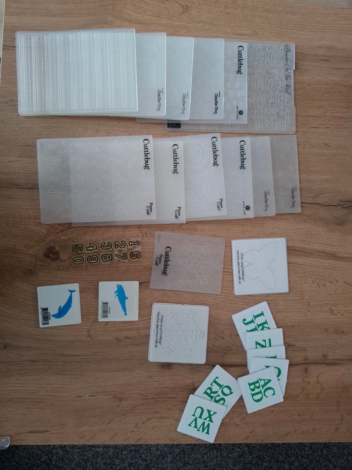 Diverse snijmallen en embossing folders voor knutselen, Ophalen, Overige thema's, Overige typen, Meerkleurig