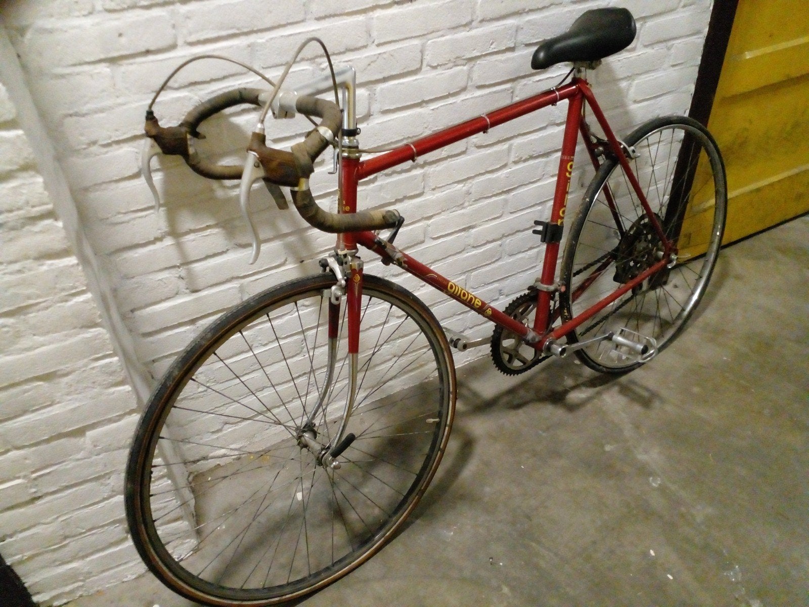 Vintage racefiets - Klassieke racefiets, Minder dan 10 versnellingen, Gebruikt, Staal, Ophalen