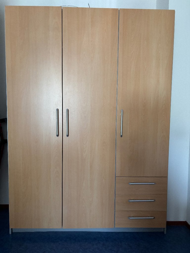 Kledingkast, Gebruikt, 100 tot 150 cm, 150 tot 200 cm, Overige houtsoorten