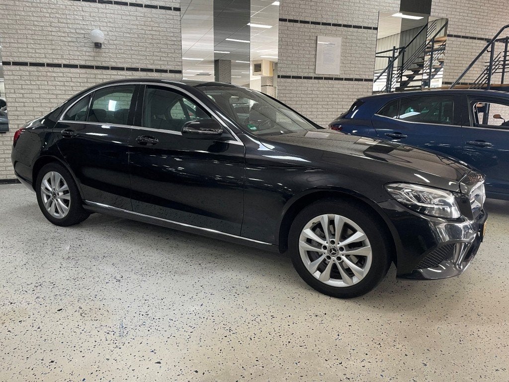 Mercedes-benz C-KLASSE 180 CDI Automaat Sport Navigatie ECC, Auto's, Automaat, Achterwielaandrijving, 4 cilinders, Met garantie (alle)
