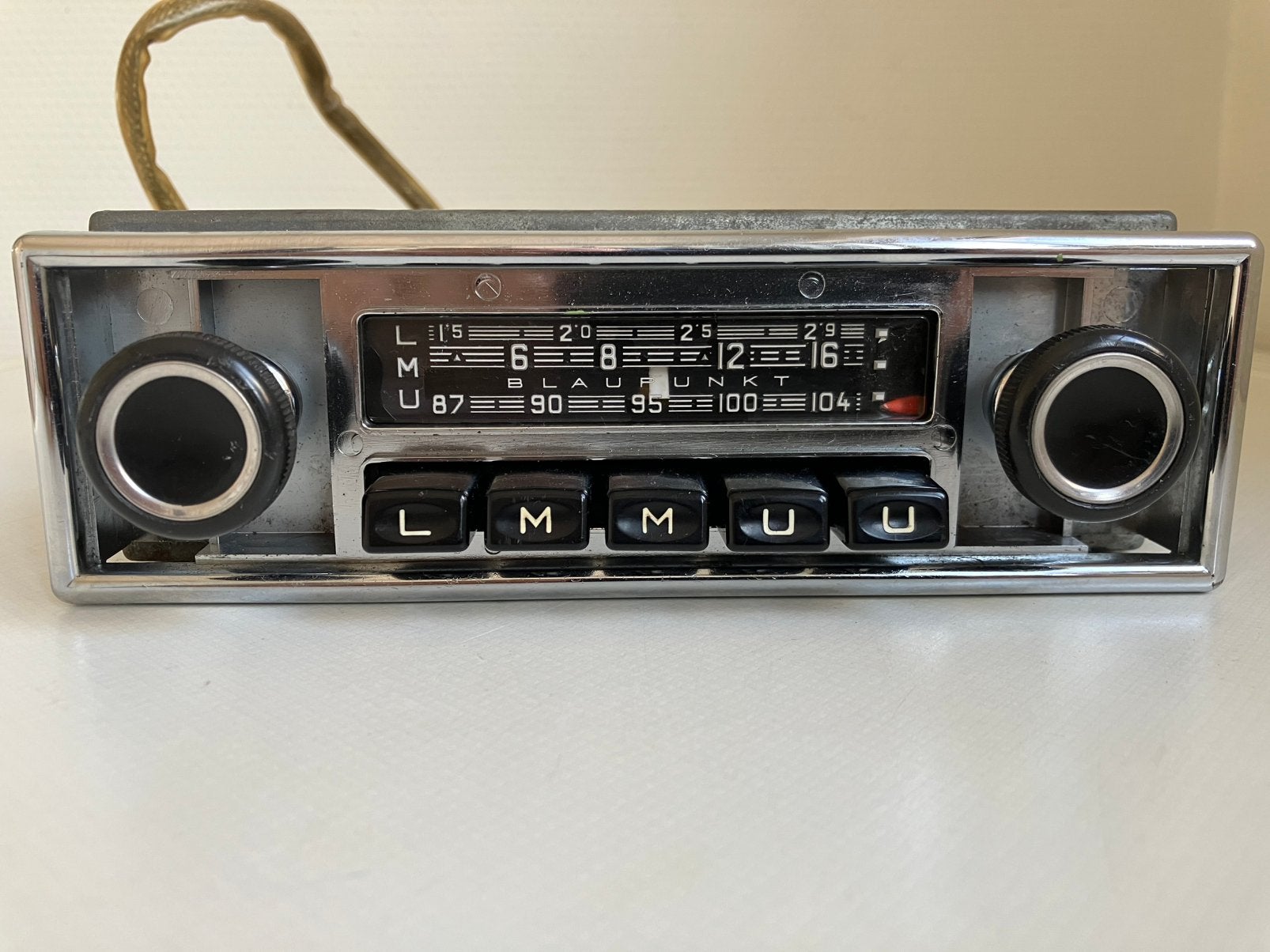 Blaupunkt autoradio begin jaren 60, Antiek en Kunst, Ophalen of Verzenden