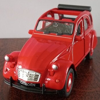 Modelauto schaal 1:32 Citroen EEND de kleur Rood metaal, Ophalen of Verzenden, Nieuw, Auto, Overige merken