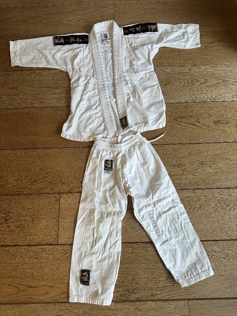 Judopak Matsuru maat 120, Maat XS of kleiner, Ophalen of Verzenden, Gebruikt, Judo