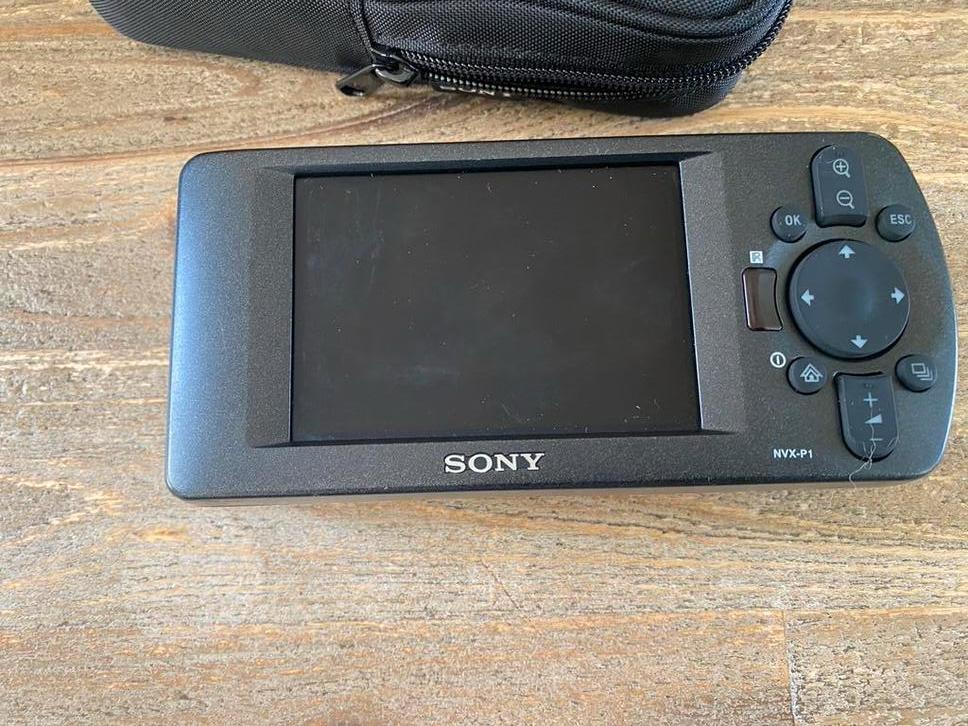 Sony NVX-P1, een draagbaar navigatiesysteem, Ophalen of Verzenden, Gebruikt, Overige typen