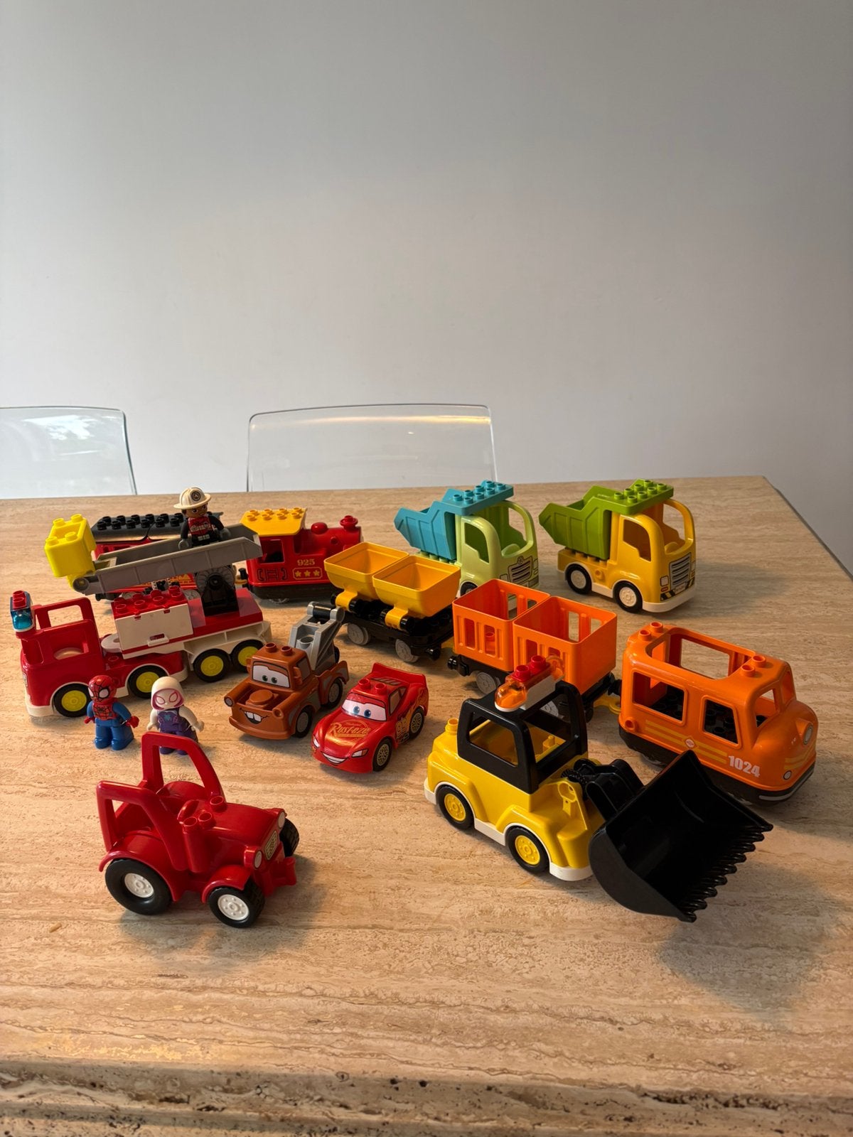 Grote partij Lego Duplo (meer dan 3 dozen), Ophalen, Zo goed als nieuw, Duplo