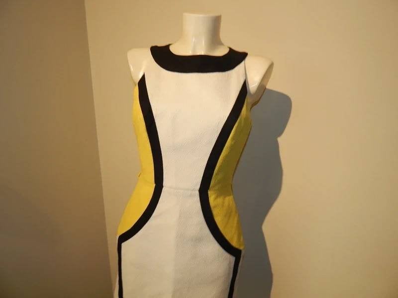 Class Cavalli abstracte zomerse/ voorjaars jurk IT 42, Class Roberto Cavalli, Zo goed als nieuw, Knielengte, Maat 36 (S)