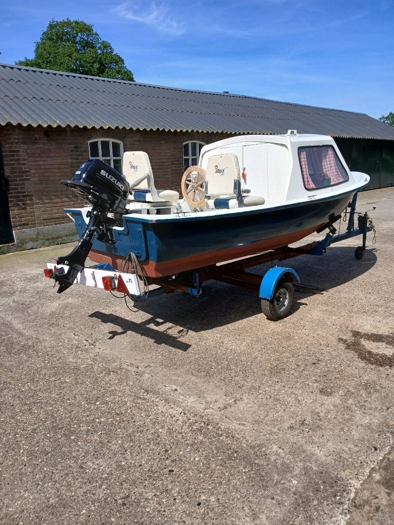kajuitboot   €1400,00, Watersport en Boten, Motorboten en Motorjachten, Ophalen, Gebruikt, Kajuitboot, Buitenboordmotor