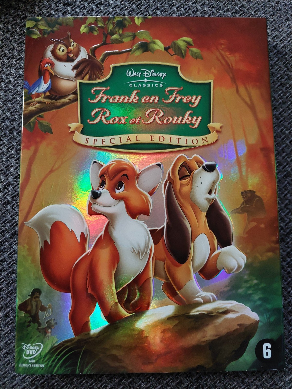 Disney Classics: Frank en Frey - Special Edition DVD, Animatie, Nederlands, Ophalen of Verzenden, Zo goed als nieuw