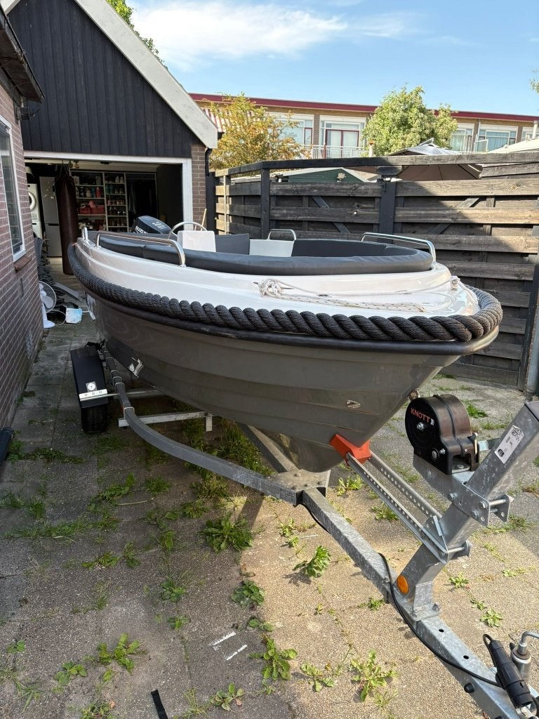 Sloep Amigo 435 comfort te koop, Gebruikt, Afdekzeil, Ophalen, Overige merken
