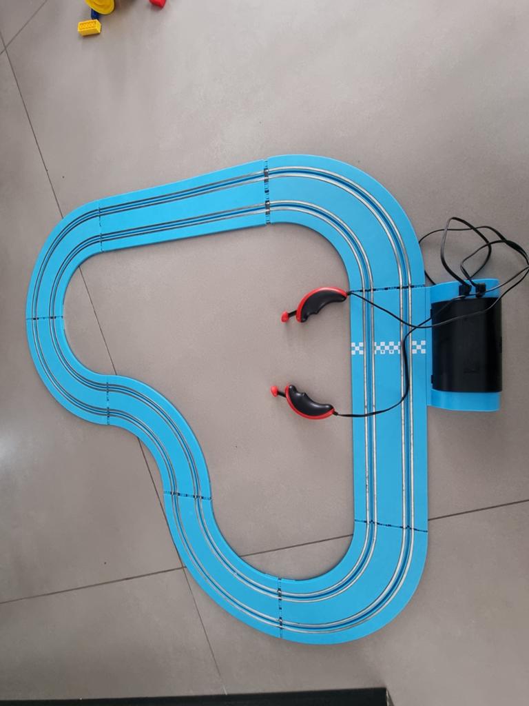 Carrera Racebaan met controllers - Zo goed als nieuw, Ophalen of Verzenden, Zo goed als nieuw, Elektrisch, Carrera