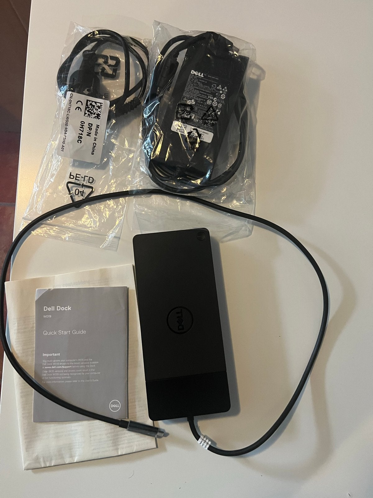Dell Dock WD19 - USB-C Dockingstation, Computers en Software, Ophalen of Verzenden, Zo goed als nieuw, Docking station, Laptop
