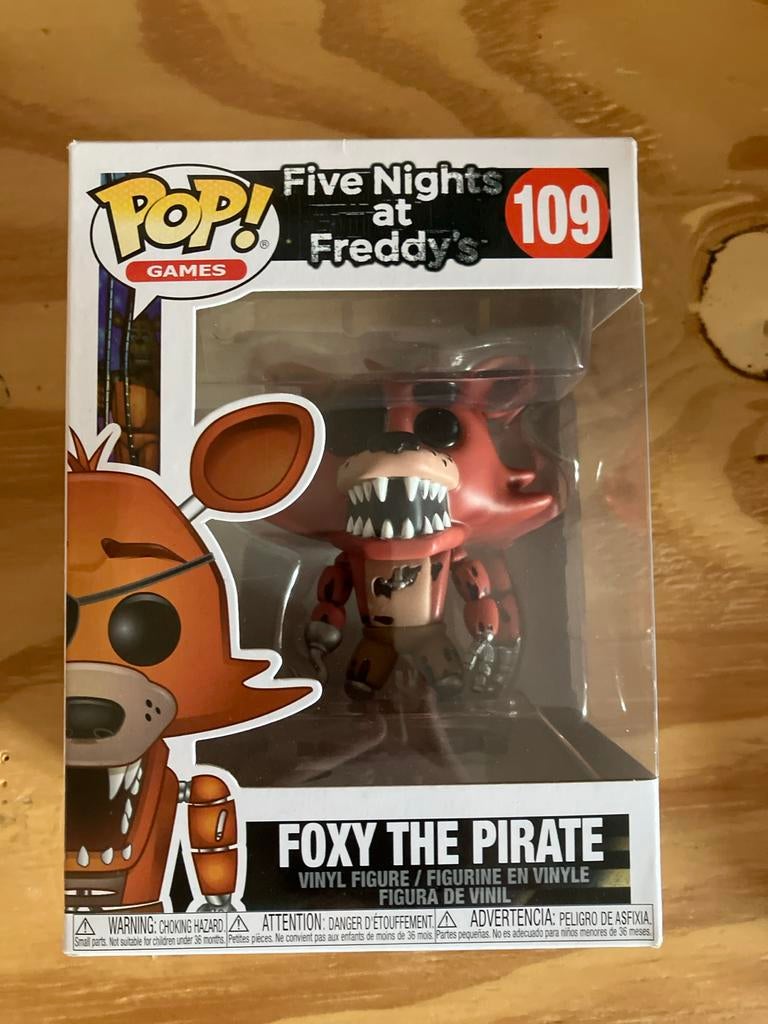 Funko Pop! Five Nights at Freddy's Foxy The Pirate #109, Verzamelen, Ophalen of Verzenden, Zo goed als nieuw