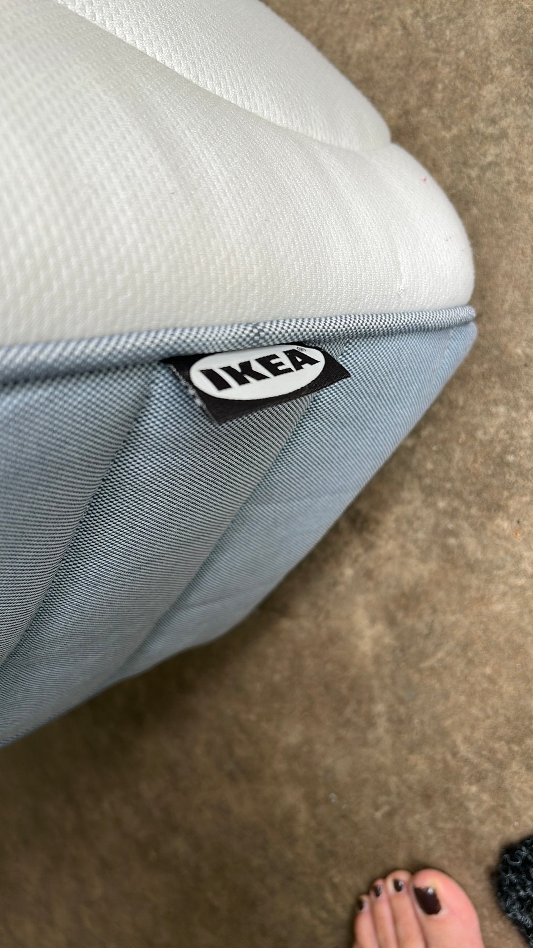 Ikea Vagstranda matras 80x200 zgan, Huis en Inrichting, Slaapkamer | Matrassen en Bedbodems, Ophalen, Eenpersoons, Zo goed als nieuw