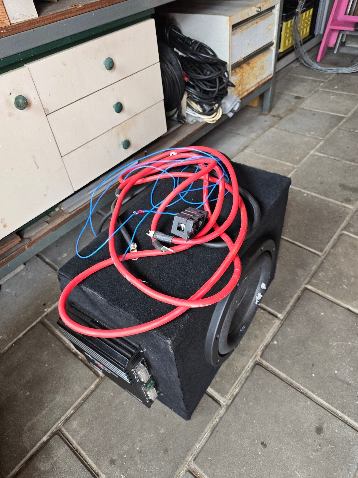 Pioneer autosubwoofer, Auto diversen, Autoradio's, Ophalen of Verzenden, Gebruikt